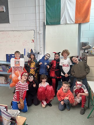 Oíche Shamhna a bhí ann