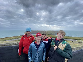 Lusitania Signal Tower visit with the Senior Room