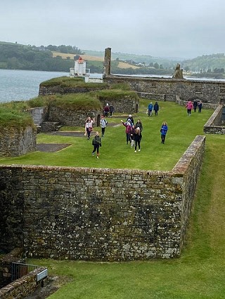 School trip to Charles Fort, Scilly walk to Kinsale and Kinsale Playground