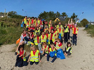 Beach Clean up on Howe Strand Sept 24