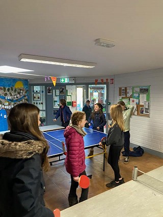 Table Tennis every Wednesday morning